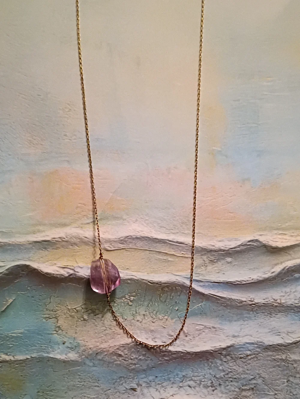 Real Amethyst Necklace